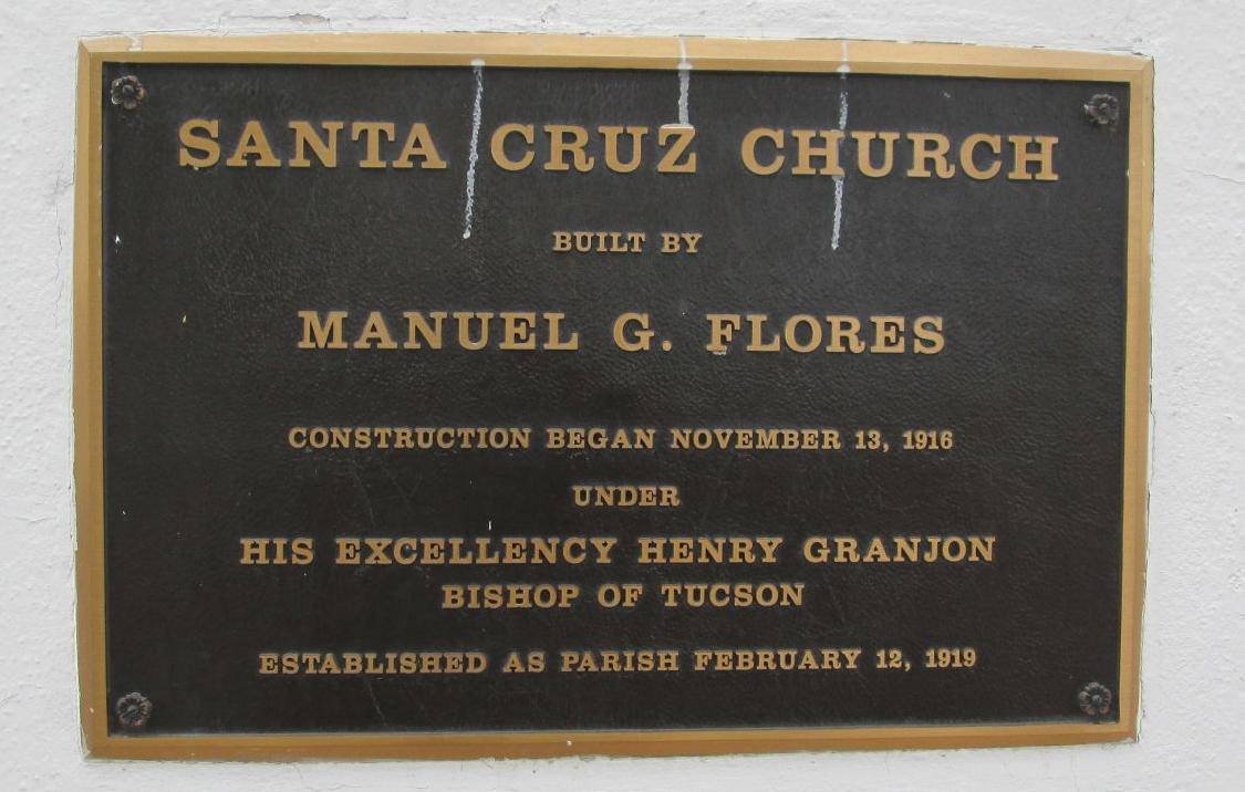 Santa Cruz Historical marker